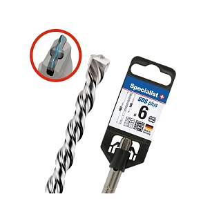 Сверло (бур) по бетону 6х100/160 SDS+ PGM Профи