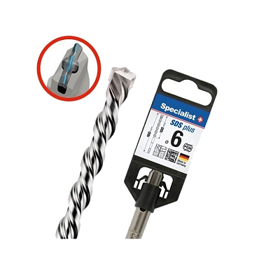 Сверло (бур) по бетону 6х100/160 SDS+ PGM Профи