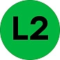 Наклейка "L2" d=20мм EKF PROxima