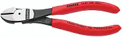 Бокорезы особой мощности, L-160 мм, чёрные, обливные рукоятки (KNIPEX)