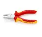 Плоскогубцы комбинир. VDE 1000V, L-160 мм, хром., 2-комп. рукоятки (KNIPEX)