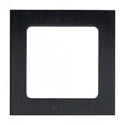 Стокгольм Рамка 1-местная металлическая черная EKF PROxima