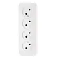 BLANCA О/У РОЗЕТКА 4-ая без заземл. без шторок ИЗОЛ.ПЛ., 16А, 250В, БЕЛЫЙ