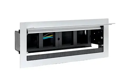 Встраиваемый настольный лючок, 8 модулей, C-Line