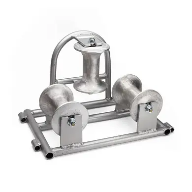 РКУ-140 Ролик кабельный для подземной прокладки кабеля в местах поворота кабельной линии