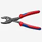 Клещи захватные TwinGrip,  4 - 22 мм,  L-200 мм, чернённые, 2-комп. рукоятки (KNIPEX)