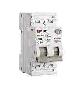 Диф. автомат АВДТ-63N 1P+N 16А (C) 100мА (AC) эл 6кА PROXIMA EKF