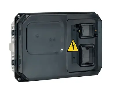 Щит учетно-распред. навесной пластик ЩУРн-П 1/5 (229х340х117) IP55 EKF PROxima