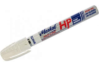 Маркер промышл. перманентный на основе жидк. краски MARKAL PRO-LINE HP БЕЛЫЙ, арт.96960