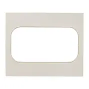 Стокгольм Рамка для розетки 2-местная белая EKF PROxima