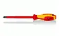 Отвёртка VDE 1000V Pozidriv PZ3, длина стержня 150 мм, L-270 мм (KNIPEX)
