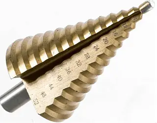 СВЕРЛО СТУПЕНЧАТОЕ 4х52 (1/ 25/ 50),VERTEXTOOLS