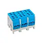 Клемма распределительная КСР с двойным винтом 2x25/2x16 синяя EKF PROxima