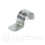 Скоба однолапковая из оцинкованной стали СМО под монтажный пистолет (Fortisflex)