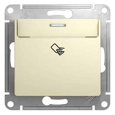 Карточный выключатель, механизм, БЕЖЕВЫЙ