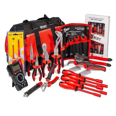 Набор инструментов электрика НИЭ-04 (КВТ)