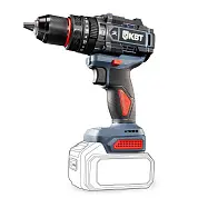 Дрель-шуруповерт ударная аккумуляторная бесщеточная с максимальным размером оснастки до 13 мм без АКБ и ЗУ