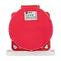 Розетка стационарная наружная 145 3Р+РЕ+N 125А 380В IP67 EKF PROxima