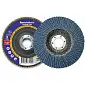 Лепестковый шлифовальный круг по металлу  125 ZK100 цирконий OSA