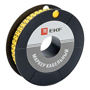 Маркер кабельный 6,0 мм2 "B" (350 шт.) (ЕС-3) EKF PROxima