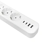Удлинитель LUX 5 гнезд 2USB 2,4А+2type-C 3 метра 1,5мм2 EKF