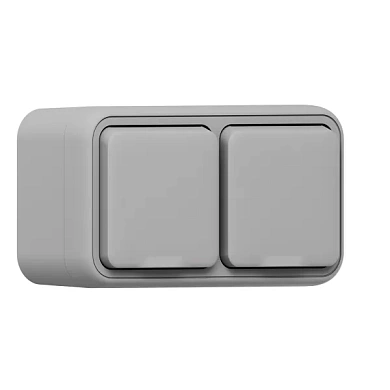 Роз., 2мест., ОП винт. клеммы сер. Бронто EKF