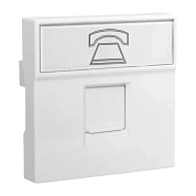 Розетка RJ11, 2 модуля EKF