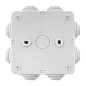 Коробка уравнивания потенциалов КУП-030-031 с крышкой наружная (85х85х40) для прямого монтажа 8 мембранный EKF