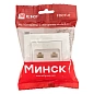 Минск Розетка RJ-45+Phone СП белая EKF