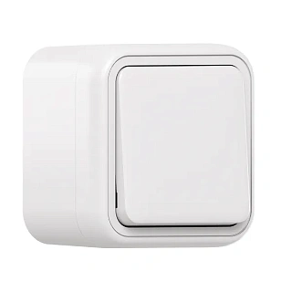 Выкл., 1кл., проходной ОП авт. клеммы бел. Бронто EKF