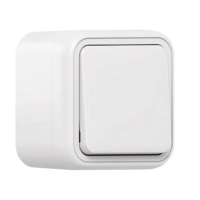 Выкл., 1кл., проходной ОП авт. клеммы бел. Бронто EKF