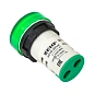 Индикатор значения напряжения зеленый ED16-22VD EKF