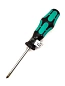 Отвертка  крестовая 350 PH, PH 1 x 80 мм. WERA