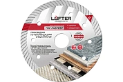 ДИСК АЛМАЗНЫЙ LUFTER THE FASTEST 125мм X 1.4мм Х 10мм   ТУРБО ПО КЕРАМОГРАНИТУ САМЫЙ БЫСТРЫЙ,VERTEXTOOLS