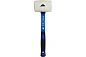 КИЯНКА РЕЗИНОВАЯ 450 г. БЕЛАЯ РЕЗИНА, ФИБЕРГЛАСОВАЯ РУКОЯТКА (1/ 6/ 36),VERTEXTOOLS