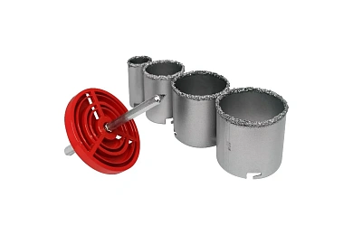 НАБОР КОРОНОК ПО КЕРАМИЧЕСКОЙ ПЛИТКЕ 33,53,67,73 (1/ 5/ 20),VERTEXTOOLS