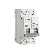 Авт. выкл. 2P 32А (C) 4,5kA ВА 47-63N EKF PROxima