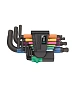 Набор ключей угл. 6-гр. 950/9 Hex-Plus Multicolour 1 SB, 9пр. WERA