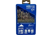 НАБОР СВЕРЛ HSS 13 предметов от 1.5 до 6.5 мм (1/ 50),VERTEXTOOLS