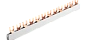 Шина соединительная типа FORK F-2L-210/10, 2Px6, 10 мм2, 63А, L=210мм (NVA),Chint