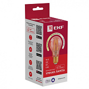 Умная филаментная лампа EKF Connect E27 Wi-Fi