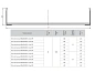 Лоток лестн. 80х300х3000-1,2 мм EKF