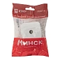 Минск Розетка TV 1-местная ОП 75Ом 5-862МГц белая EKF