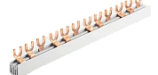 Шина соединительная типа FORK F-3L-210/10, 3Px4, 10 мм2, 63А, L=210мм (NVA),Chint