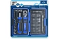 НАБОР БИТ 38 ПРЕДМЕТОВ, ДЕРЖАТЕЛЬ,ТРЕЩОТКА, УДЛИНИТЕЛЬ, КАРДАН, ГОЛОВКИ (1/ 24),VERTEXTOOLS