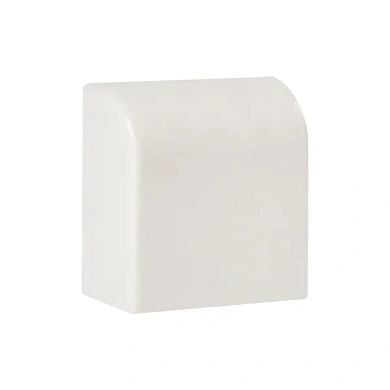 Заглушка (25х16) (4 шт) белая EKF-Plast