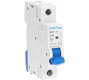 Авт. выкл. NB1-63 1P 25A 6кА х-ка C (DB) ®,Chint