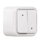 Выкл., для жалюзи бел. ОП винт. клеммы бел. Бронто EKF