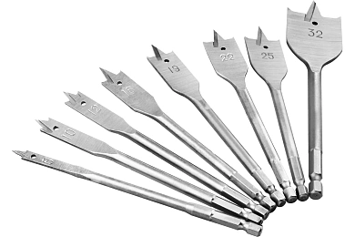 НАБОР СВЕРЛ ПЕРОВЫХ С УДЛ. 300мм (1/ 50),VERTEXTOOLS