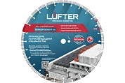 ДИСК АЛМАЗНЫЙ  URANIUM SEGMENT H12 400мм X 3.5мм Х 25.4мм , МОНОЛИТНЫЙ, АРМИРОВАННЫЙ БЕТОН, ГИ,LUFTER